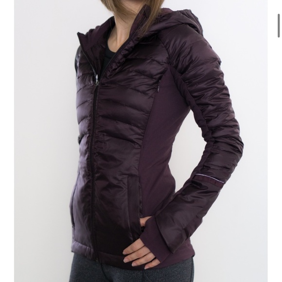 lululemon athletica Jackets & Blazers - Lululemon Down For A Run Jacket II
Black Cherry